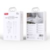 INCARCATOR RETEA PD 45W 3A 1X USB 1 X USB-C + CABLU USB-C 1M - ALB