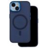 HUSA SILICON PENTRU IPHONE 17 PRO MAX CU INEL - ALBASTRU NAVY