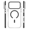 HUSA PROTECTIE MAG CASE IPHONE 17 PRO MAX - TRANSPARENT/NEGRU