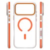 HUSA PROTECTIE MAG CASE IPHONE 17 PRO MAX - TRANSPARENT/PORTOCALIU