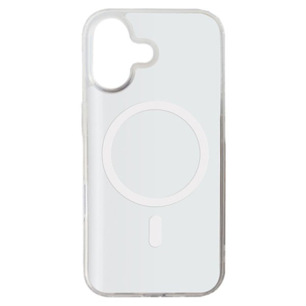 HUSA SILICON PENTRU IPHONE 15 - ALB
