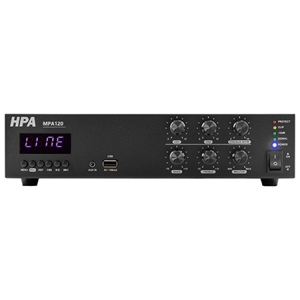 Amplificator linie 110v/120w cu bluetooth și usb