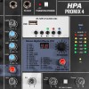 Mixer audio analogic HPA Promix 4, 4 canale, Interfață audio USB 24-bit/48kHz, Bluetooth, Player USB/SD, Procesor efecte 24 DSP, Phantom Power +48V, Negru Mixer audio analogic HPA Promix 4, 4 canale, Interfață audio USB 24-bit/48kHz, Bluetooth, Player USB/SD, Procesor efecte 24 DSP, Phantom Power +48V, Negru