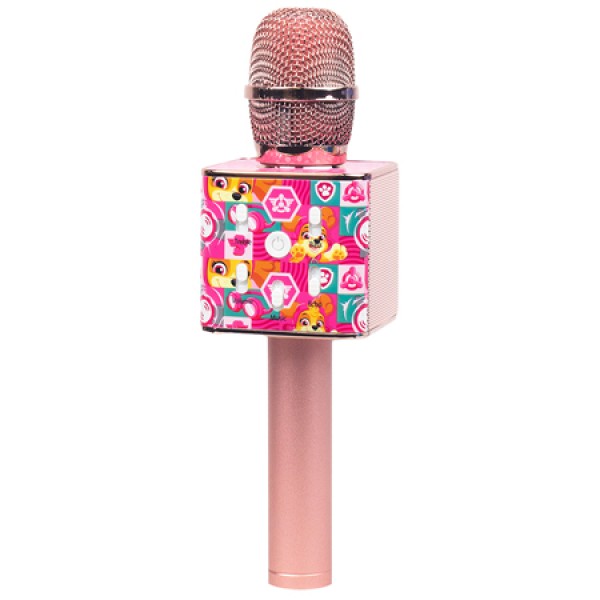 MICROFON KARAOKE PAW PATROL - ROZ MICROFON KARAOKE PAW PATROL - ROZ