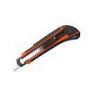 Cutter profesional cu lamă retractabilă, 9,7 mm, antiderapant, ușor de utilizat Cutter profesional cu lamă retractabilă, 9,7 mm, antiderapant, ușor de utilizat