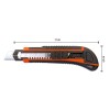 Cutter profesional cu lamă retractabilă, 9,7 mm, antiderapant, ușor de utilizat Cutter profesional cu lamă retractabilă, 9,7 mm, antiderapant, ușor de utilizat