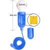 LAMPA LED RETRO CU BATERII - ALBASTRU LAMPA LED RETRO CU BATERII - ALBASTRU
