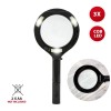 LUPA CU LED - NEGRU