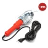 Lampă atelier portabilă e27 cu cablu de 10m - portocalie Lampă atelier portabilă e27 cu cablu de 10m - portocalie