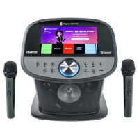 KARAOKE MACHINE CU TOUCH SCREEN + 2 MIC WIRELESS