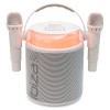 BOXA KARAOKE CU 2 MICROFOANE WIRELESS BT/USB/MSD/AUX - ALB BOXA KARAOKE CU 2 MICROFOANE WIRELESS BT/USB/MSD/AUX - ALB