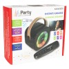 BOXA PORTABILA KARAOKE CU 1 MICROFON FUNCTIE BT/USB/TWS