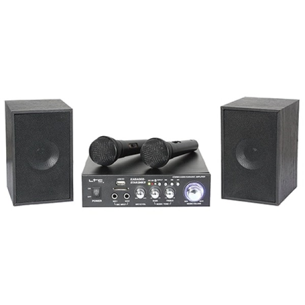 SET KARAOKE AMPLIFICATOR USB 2MIC+2 BOXE MODEL NOU SET KARAOKE AMPLIFICATOR USB 2MIC+2 BOXE MODEL NOU