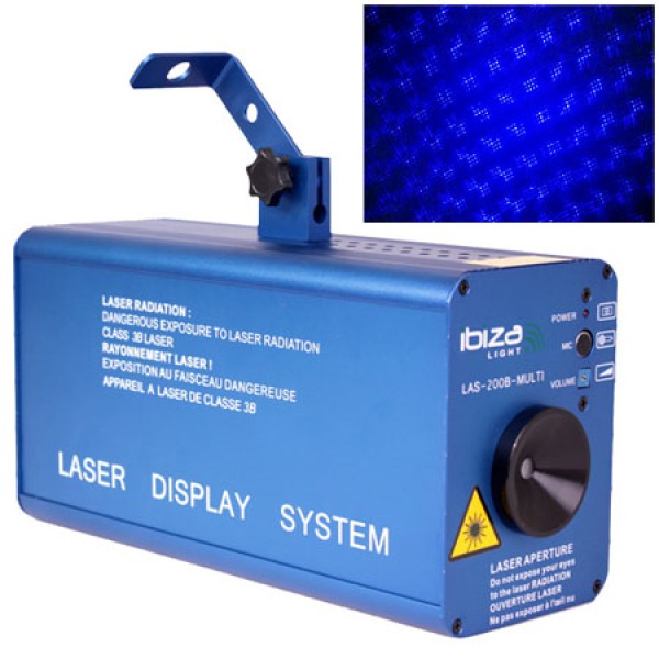LASER FIREFLY 200MW ALBASTRU CU DMX LASER FIREFLY 200MW ALBASTRU CU DMX