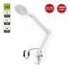 LAMPA LED 12W CU LUPA 3X BRAT REGLABIL - ALB LAMPA LED 12W CU LUPA 3X BRAT REGLABIL - ALB
