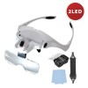 OCHELARI CU LUPA SI LED CU 5 LENTILE