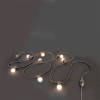 SIR ILUMINAT FESTIV 10M  IP44 CU 20 BECURI LED ALB CALD