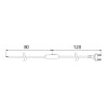 CABLU ALIMENTARE 2X0.75 CU INTRERUPATOR 2M - NEGRU CABLU ALIMENTARE 2X0.75 CU INTRERUPATOR 2M - NEGRU