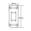 INTRERUPATOR PE FIR 16A IP20- ALB