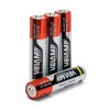 Set 4 baterii alcaline lr03 aaa 1.5v velamp - durată de viață 5 ani