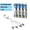SET 4 ACUMULATORI LR6 AA 1400MAH CU INCARCARE TIP C VELAMP SET 4 ACUMULATORI LR6 AA 1400MAH CU INCARCARE TIP C VELAMP