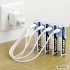 SET 4 ACUMULATORI LR6 AA 1400MAH CU INCARCARE TIP C VELAMP SET 4 ACUMULATORI LR6 AA 1400MAH CU INCARCARE TIP C VELAMP