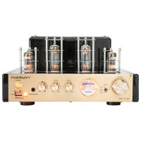 Amplificator vintage 2x25w rms cu usb și bluetooth