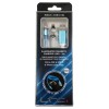 CABLU 1M 3IN1 TIP C/IPHONE/MICRO USB ILUMINAT LED ALBASTRU
