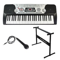 ORGA ELECTRICA 54 CLAPE CU USB + STAND +  MICROFON