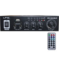 Amplificator karaoke 2x20w bluetooth usb sd negru