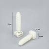 SET 100 DIBLURI PENTRU FASETE MAX 9MM - ALB