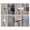 SET 100 DIBLURI PENTRU FASETE MAX 9MM - ALB
