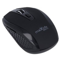 MOUSE OPTIC WIRELESS 800/1000/1600 DPI - NEGRU