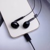CASCA STEREO MUFA USB-C 1.2M - NEGRU