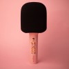 MICROFON KARAOKE CU DIFUZOR INCORPORAT - ROZ MICROFON KARAOKE CU DIFUZOR INCORPORAT - ROZ