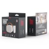 MINI BOXA KARAOKE CU MICROFON WIRELESS - ALB