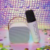 MINI BOXA KARAOKE CU MICROFON WIRELESS - ALB