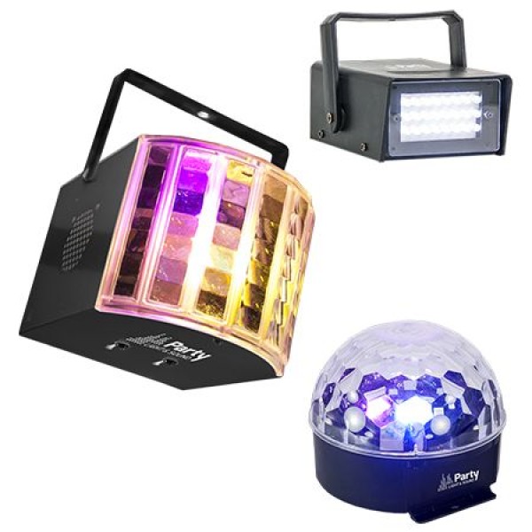 SET DISCO 1 STROBOSCOP + 1 DERBY LIGHT + 1 ASTRO LIGHT SET DISCO 1 STROBOSCOP + 1 DERBY LIGHT + 1 ASTRO LIGHT