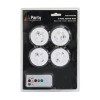 PACHET 4 MINI ASTRO RGB CU STROBOSCOP SI TELECOMANDA