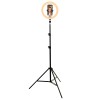 TREPIED SELFIE CU LAMPA CIRCULARA LED 5W 10''/25CM TREPIED SELFIE CU LAMPA CIRCULARA LED 5W 10''/25CM