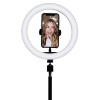 TREPIED SELFIE CU LAMPA CIRCULARA LED 5W 10''/25CM TREPIED SELFIE CU LAMPA CIRCULARA LED 5W 10''/25CM