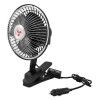 Ventilator auto ltc 12v de 6''/15cm cu oscilație și reglare
