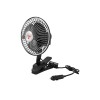 Ventilator auto 24v mini 6 inch pentru camioane și dubă, negru, oscilație