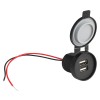 PRIZA AUTO/MOTO/BARCA IP67 2XUSB 5V/2.4A PRIZA AUTO/MOTO/BARCA IP67 2XUSB 5V/2.4A