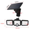 LAMPA LED CU INCARCARE SOLARA SI SENZOR DE MISCARE 10W 6000K
