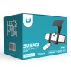 LAMPA LED CU INCARCARE SOLARA SI SENZOR DE MISCARE 10W 6000K