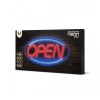 RECLAMA LUMINOASA NEON LED LUMINA ALBASTRA MODEL OPEN RECLAMA LUMINOASA NEON LED LUMINA ALBASTRA MODEL OPEN