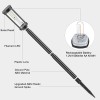 LAMPA LED GRADINA CU INCARCARE SOLARA 3000K IP44
