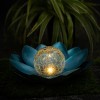 LAMPA LED GRADINA CU INCARCARE SOLARA 3000K