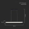 CANDELABRU LED 24W 80X100CM 3000K - NEGRU CANDELABRU LED 24W 80X100CM 3000K - NEGRU